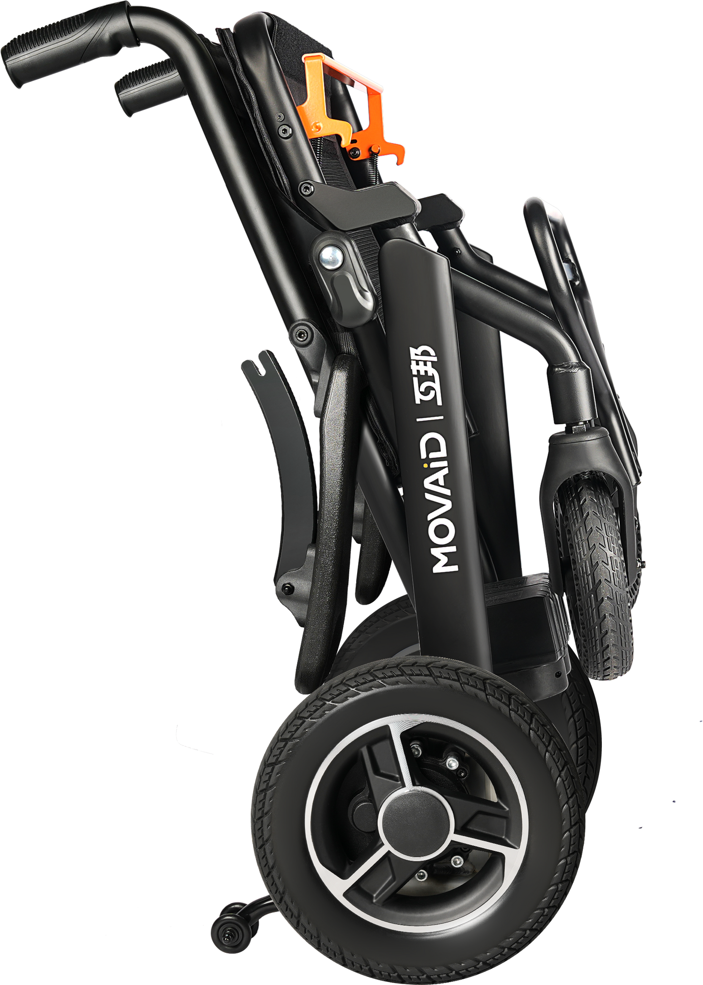 MN-LD3-B Lightweight Carbon Fiber Electric Wheelchair for Adults Compact Folding