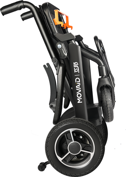 MN-LD3-B Lightweight Carbon Fiber Electric Wheelchair for Adults Compact Folding