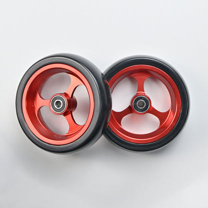 MN16-A4 Wheelchair Parts 4'' Front Wheel