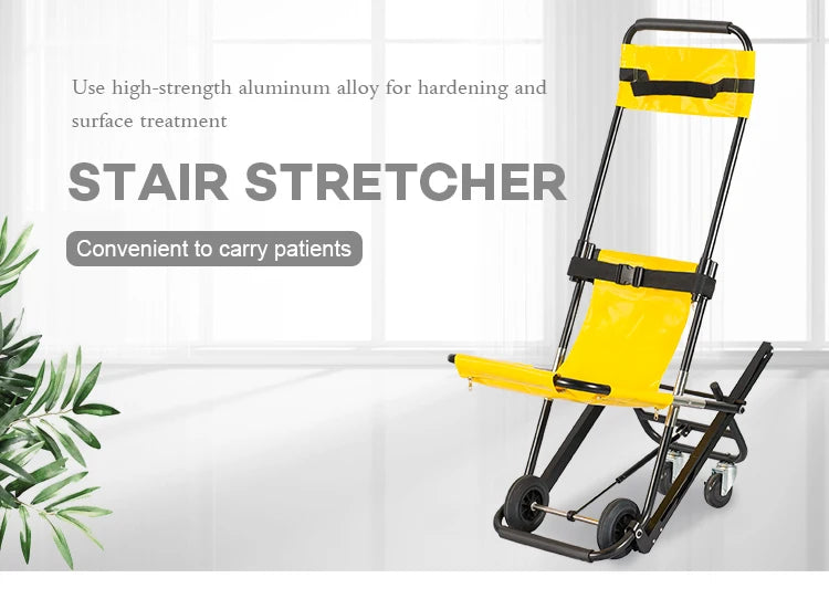 MN- ST004 Stair Climbing Stretchers Manual Rescue Stair Chair Stretchers for First Aids Hospital Rehabilitation Therapy