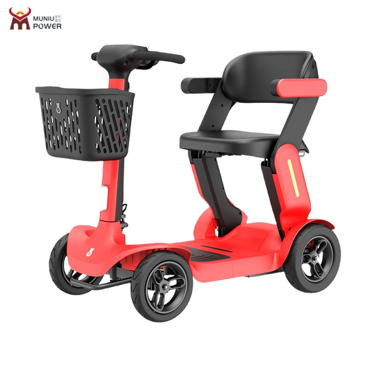 S3 4 Wheel Electric Mobility Scooter Handicapped Mobility Scooter for Elderly