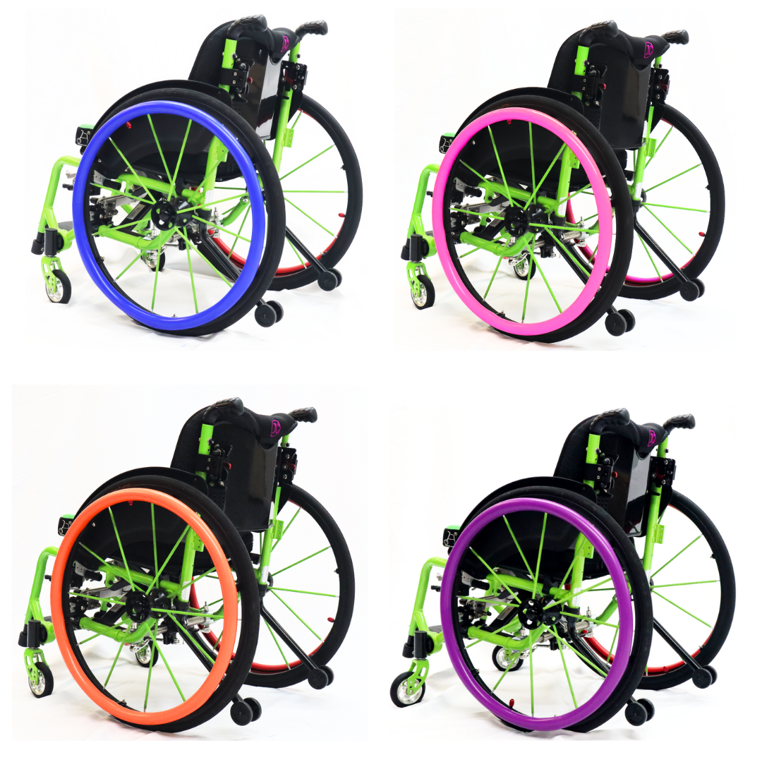 HR24 MUNIU Wheelchair Parts 24'' Wheelchair Push Rim Cover