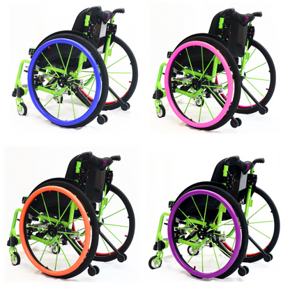 HR24 MUNIU Wheelchair Parts 24'' Wheelchair Push Rim Cover