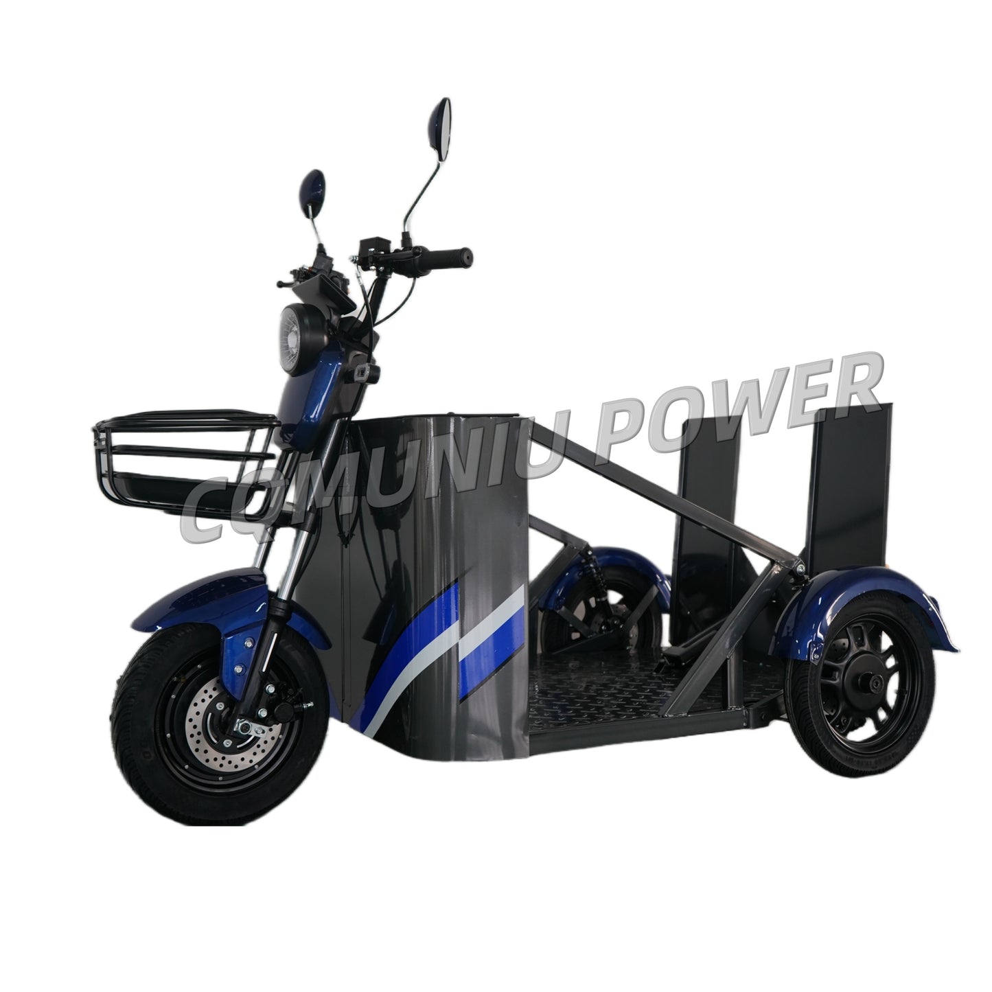 MN-WS01 800W Electric Tricycle with Wheelchair Platform