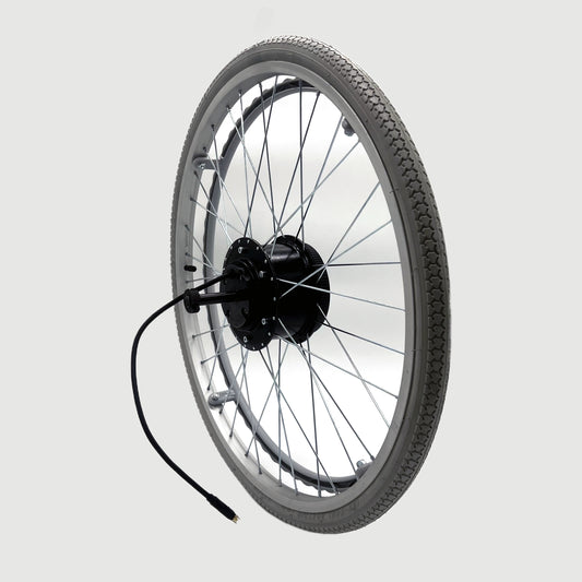Wheelchair Parts Stainless Steel Electric Wheelchair Motor Wheel Set