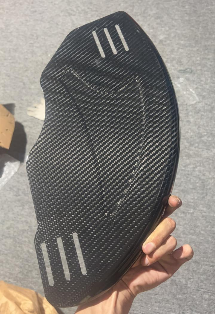 MN-B03-C Wheelchair Parts Carbon Fiber Side Guard for Sports Wheelchair