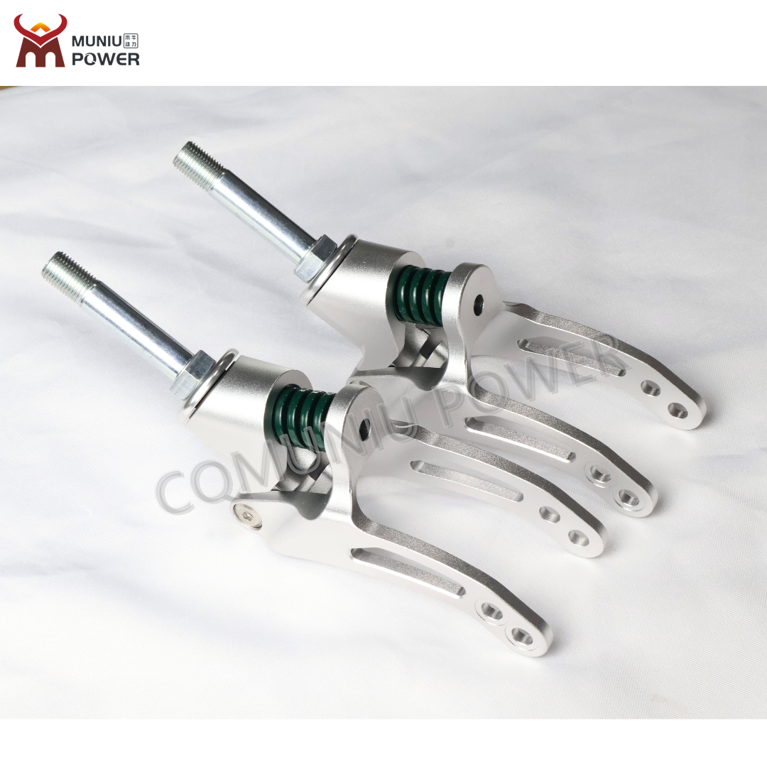 MN06-F1 Wheelchair Parts Front Wheelchair Wheel Fork Shock-absorbing Fork