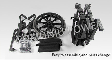 MN-L8 MUNIU All Plastic MRI Compatible Wheelchair