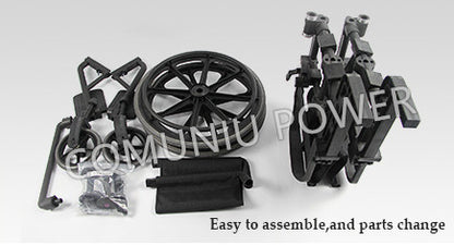 MN-L8 MUNIU All Plastic MRI Compatible Wheelchair