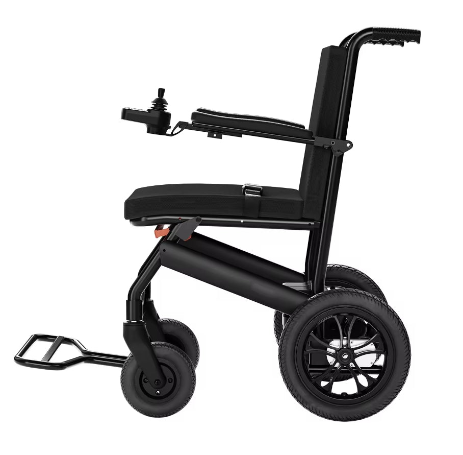 MN-LD3-B Lightweight Carbon Fiber Electric Wheelchair for Adults Compact Folding