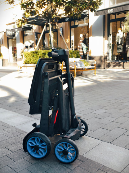 MNS2501 14.5kg Ultra Lightweight All Carbon Fiber Electric Mobility Scooter Folding Travel Handicapped Scooter for Disabled