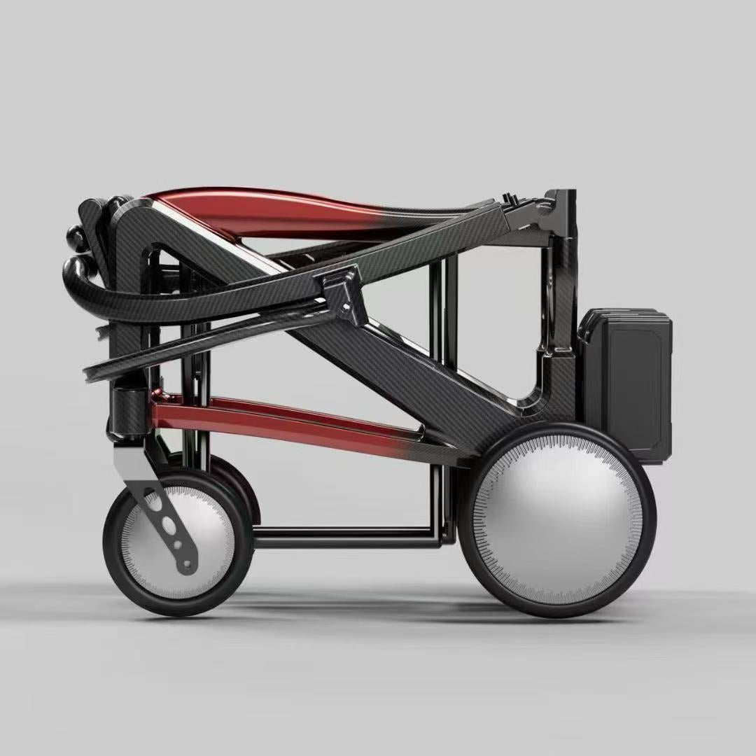 MNT8 9.8kg Ultra lightweight Carbon Fiber Electric Wheelchair