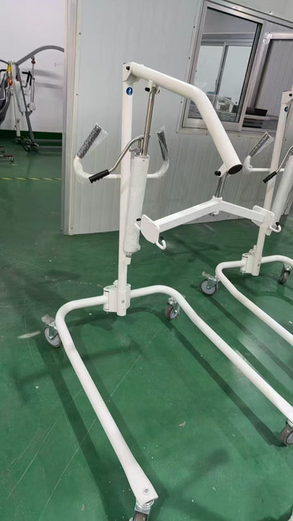 MY105C Rehabilitation Manual Hydraulic Patient Lift Patient Hoist Machine Crane for Disabled Paraplegic