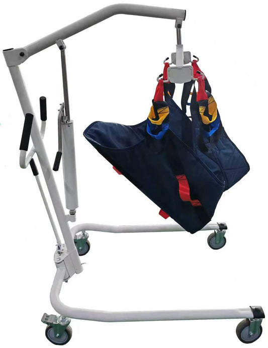 MY105C Rehabilitation Manual Hydraulic Patient Lift Patient Hoist Machine Crane for Disabled Paraplegic