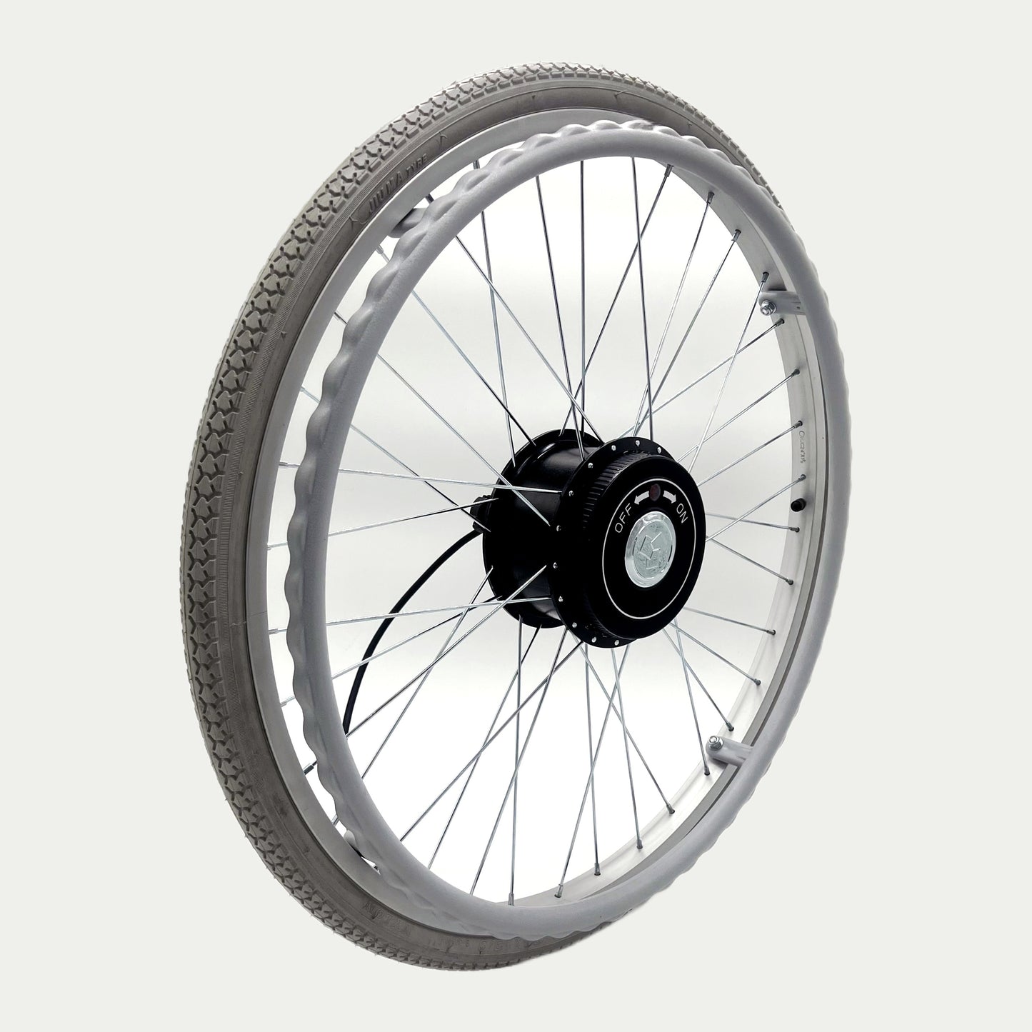 Wheelchair Parts Stainless Steel Electric Wheelchair Motor Wheel Set