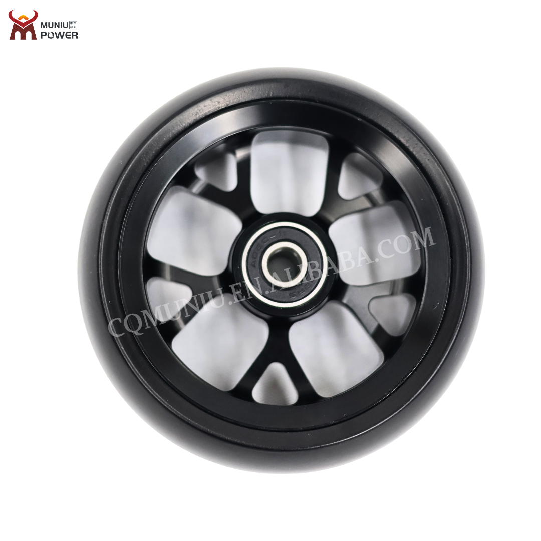 MN16-A401 MUNIU Wheelchair Parts 4'' Front Wheel for Sports Wheelchair
