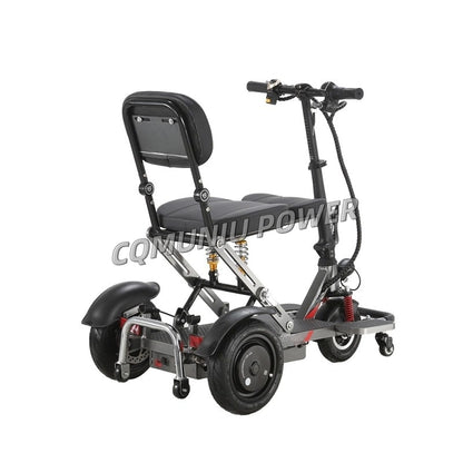 MN078 Folding Handicap Scooter for Adult Aluminum Alloy Handicalpped Electric Mobility Scooter