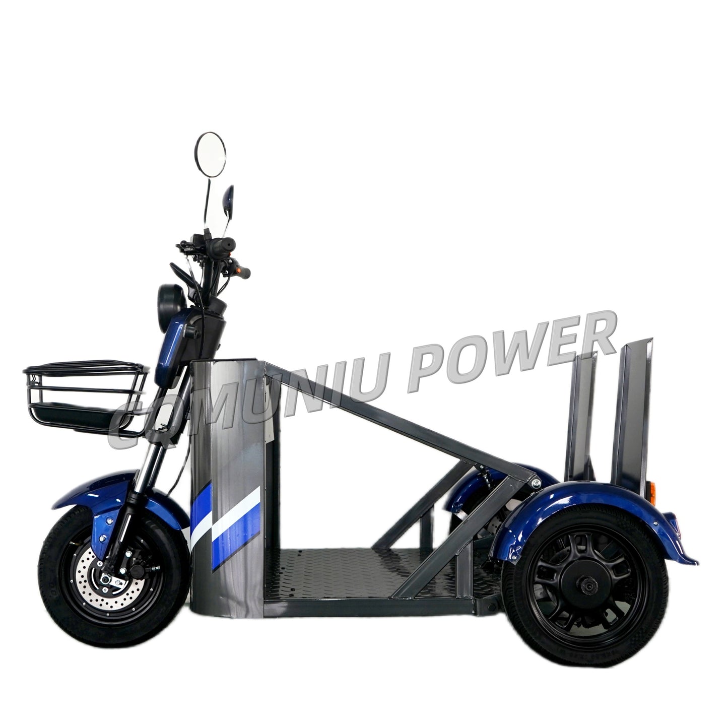 MN-WS01 800W Electric Tricycle with Wheelchair Platform