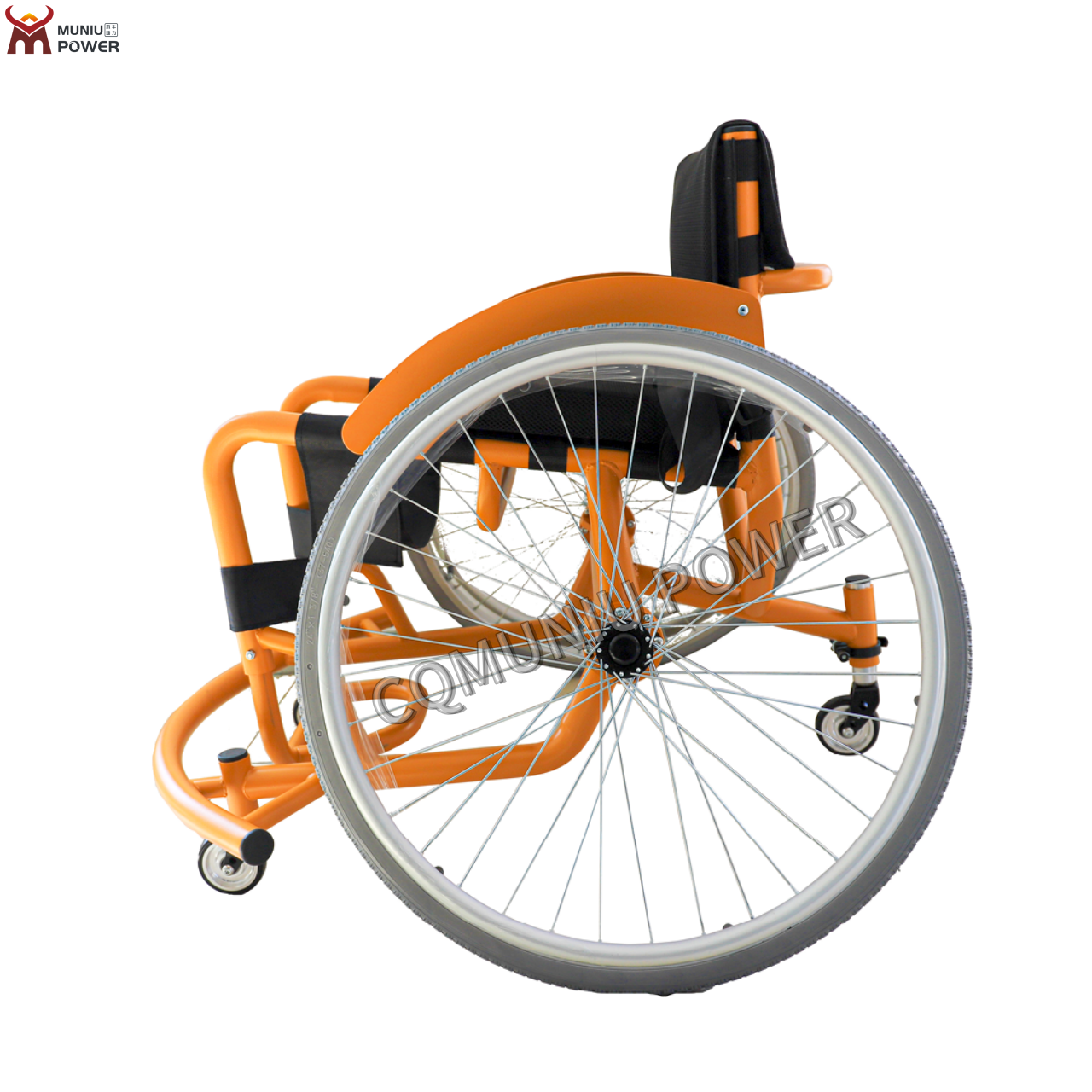 HY6603-3 Seat Width 46cm Aluminum Sports Basketball Wheelchair