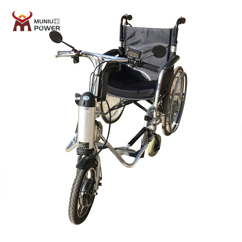 WP02 Rehabilitation Therapy Supplies 16 Inch Electric Wheelchair Handcycle 36v 350w Motor and 12ah Battery