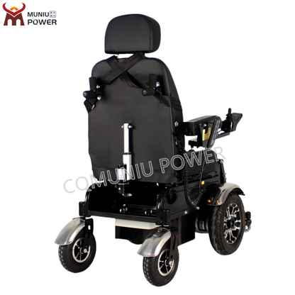 MN-SW2 350W Recline Electric Stand Up Wheelchair Automatic Standing Wheelchair