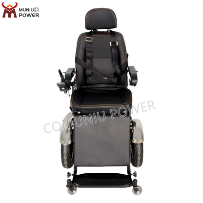 MN-SW2 350W Recline Electric Stand Up Wheelchair Automatic Standing Wheelchair