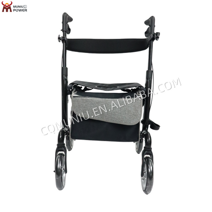 MN8890 Light Bariatric Carbon Fiber Rollator Folding Walker