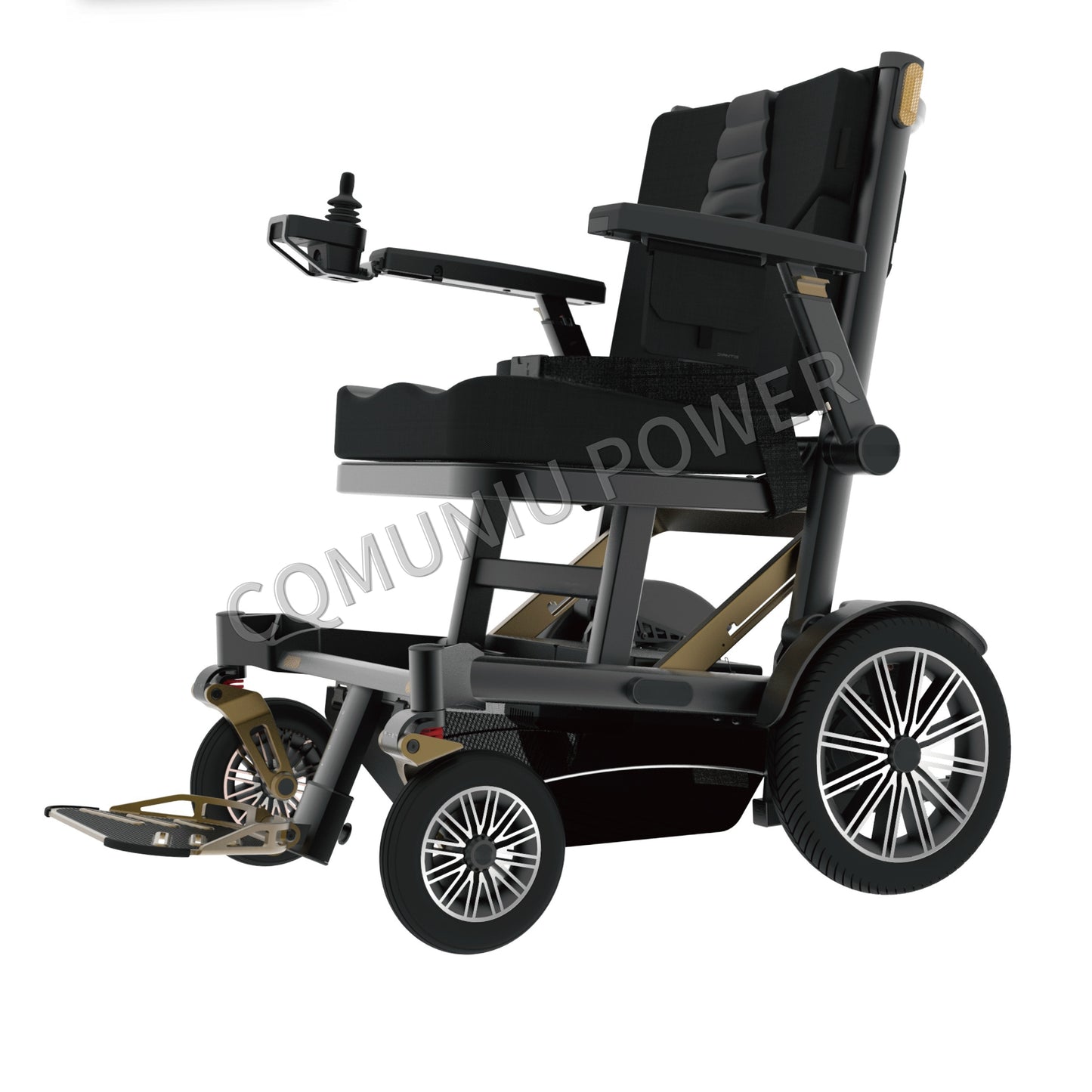 MNFR06 200kg Heavy Duty Power Wheelchair All Terrain Foldable Electric Wheel Chair for Disabled