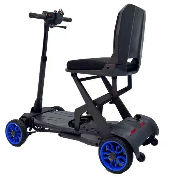MNS2501 14.5kg Ultra Lightweight All Carbon Fiber Electric Mobility Scooter Folding Travel Handicapped Scooter for Disabled