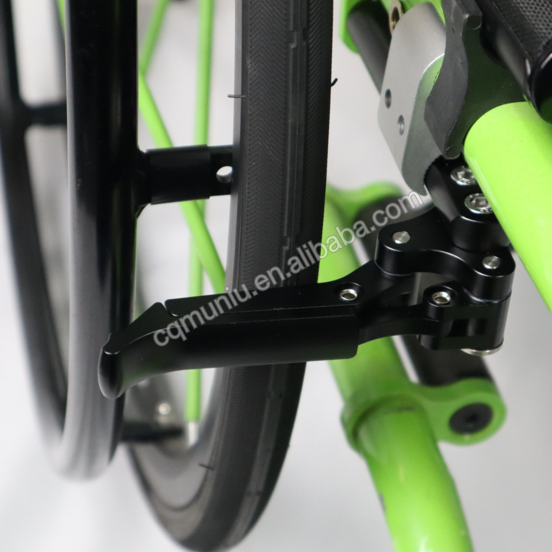 MN19-010 Wheelchair Parts 100% Aluminum Wheelchair Hand Brake