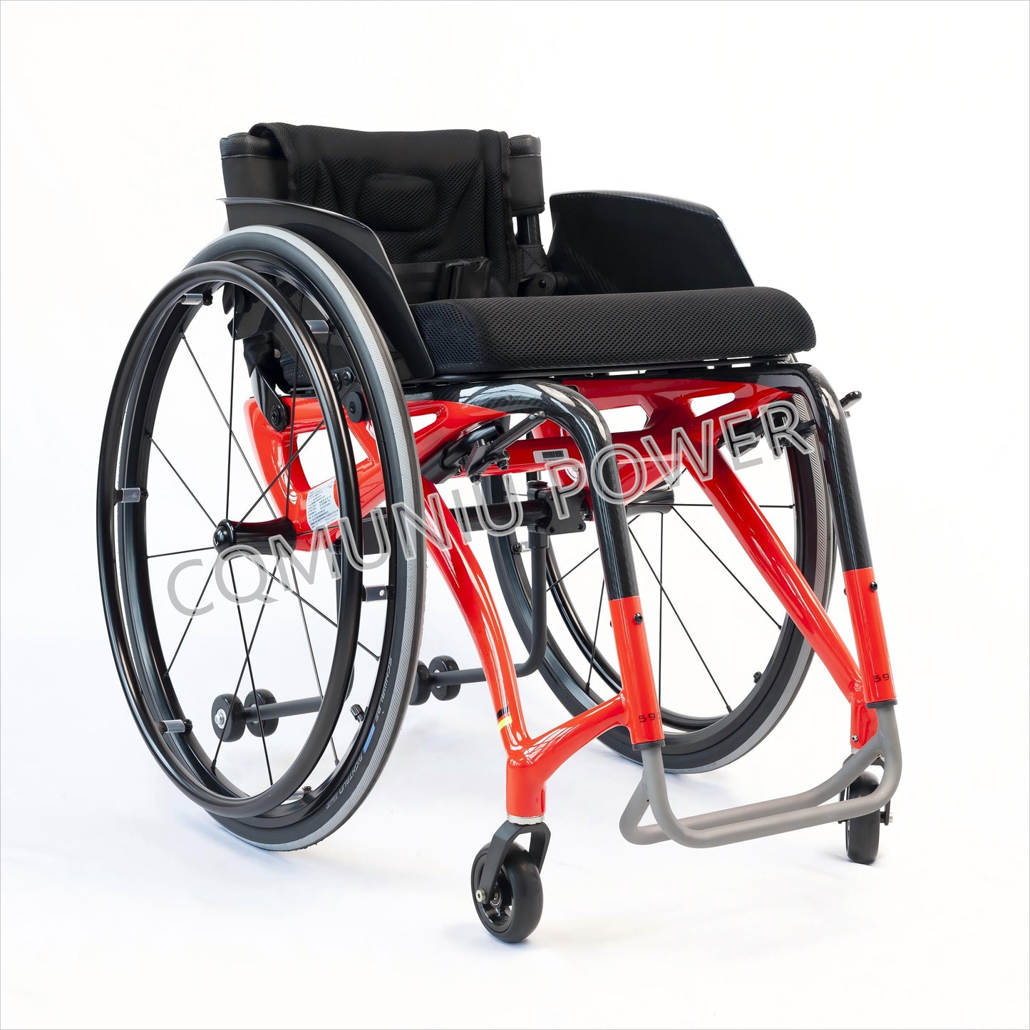 MN5903 Carbon Fiber Active Manual Leisure Lightweight Folding Sport Wheelchair