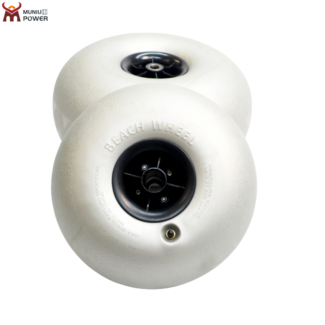 MUNIU 9'' 10'' 12'' 16'' Balloon Wheels Big Beach Wheel for Beach Wheelchair