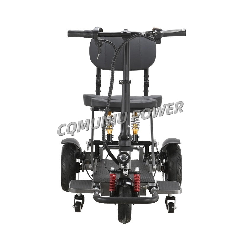 MN078 Folding Handicap Scooter for Adult Aluminum Alloy Handicalpped Electric Mobility Scooter