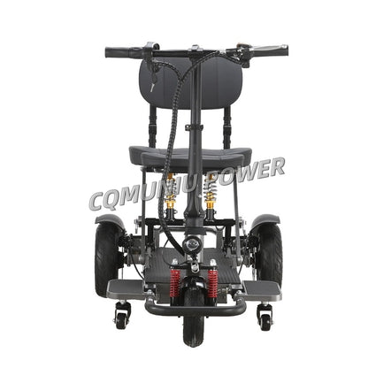 MN078 Folding Handicap Scooter for Adult Aluminum Alloy Handicalpped Electric Mobility Scooter