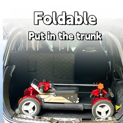 MN4050 Foldable Elderly Portable 4 Wheel Electric Mobility Scooter
