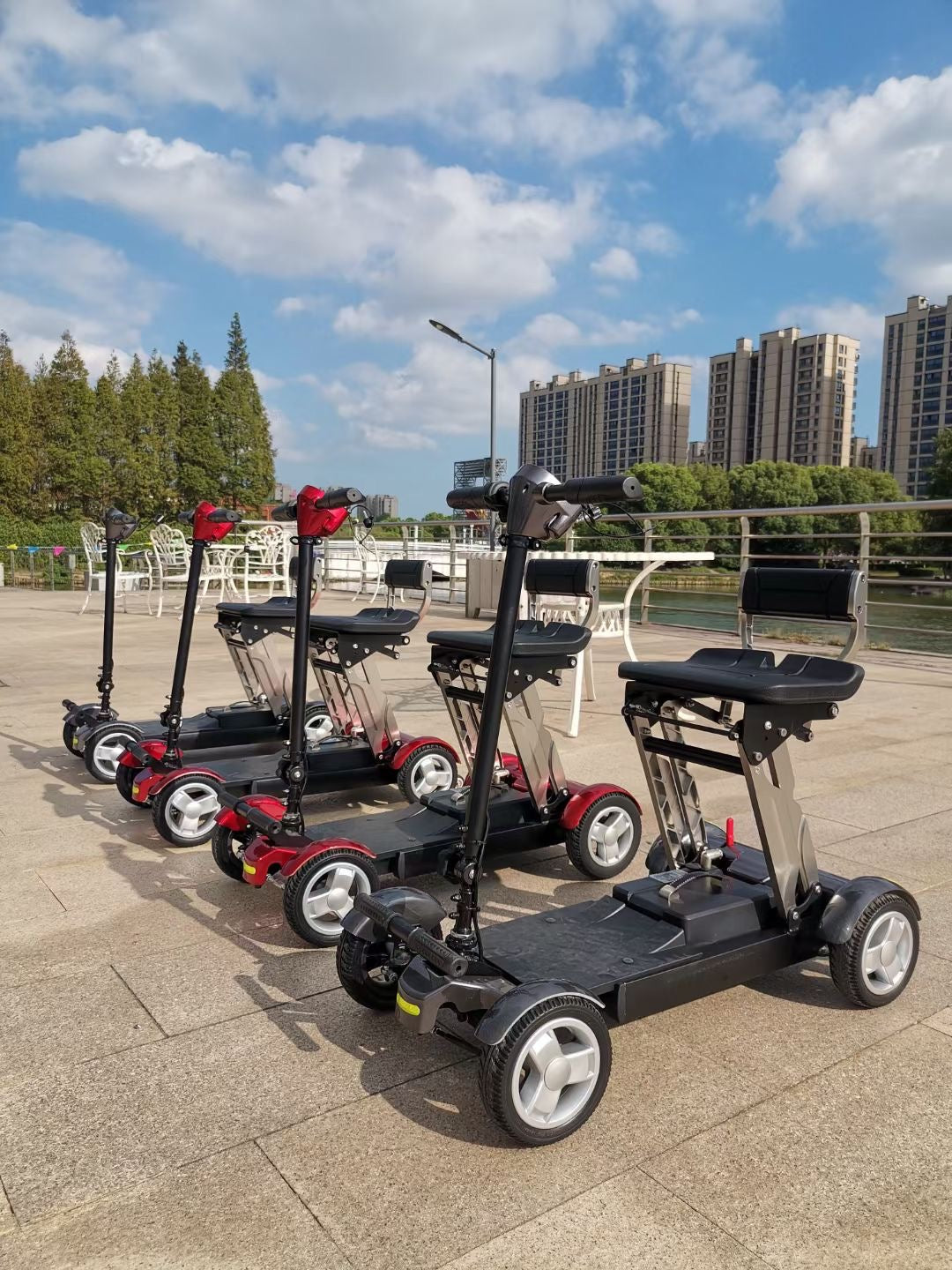 MN4050 Foldable Elderly Portable 4 Wheel Electric Mobility Scooter