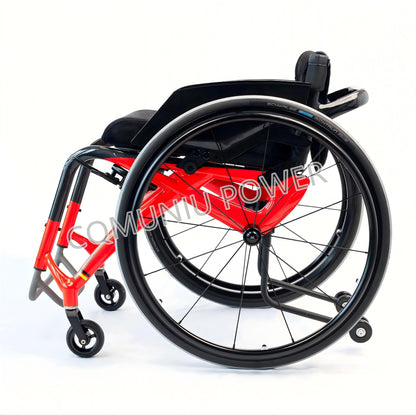 MN5903 Carbon Fiber Active Manual Leisure Lightweight Folding Sport Wheelchair