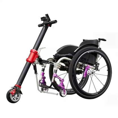 MP-XZQ1 MUNIU 36V 350W Electric Wheelchair Handcycle Conversion Kit Wheel Chair Handbike Attachment Motor Wheel Scooter Power Assist