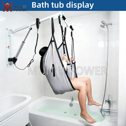 MY-YJE01 MUNIU Rehabilitation Therapy Electric Wall Mounted Patient Lift