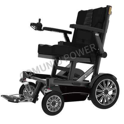 MNFR06 200kg Heavy Duty Power Wheelchair All Terrain Foldable Electric Wheel Chair for Disabled