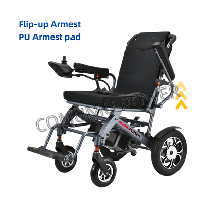 MN003 Foldable Portable Lightweight Electric Wheelchair with Joystck