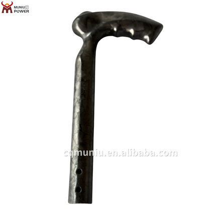 MUNIU Wheelchair Parts Carbon Fiber Push Handle Grip Adjustable Height Carbon Fibre Push Handles