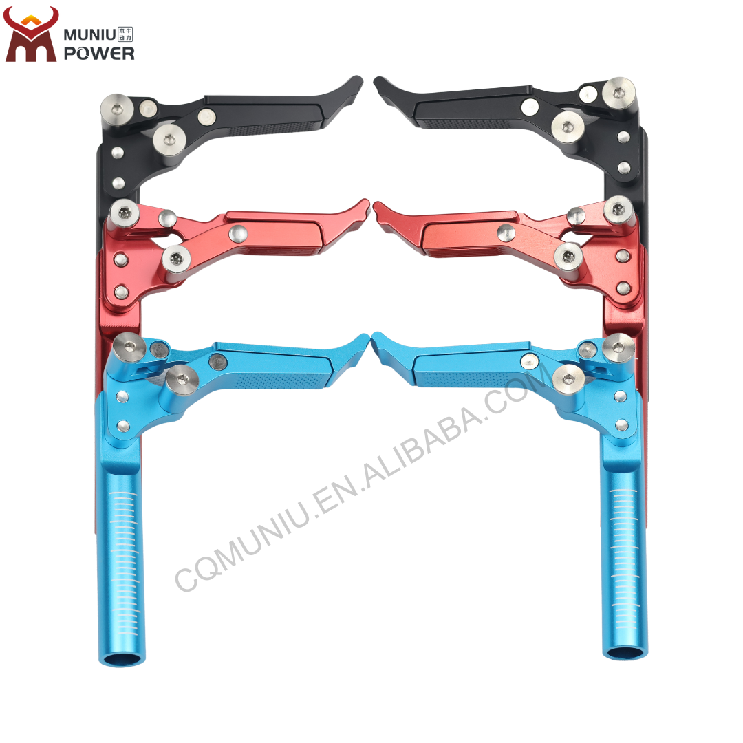 MN19-010 Wheelchair Parts 100% Aluminum Wheelchair Hand Brake