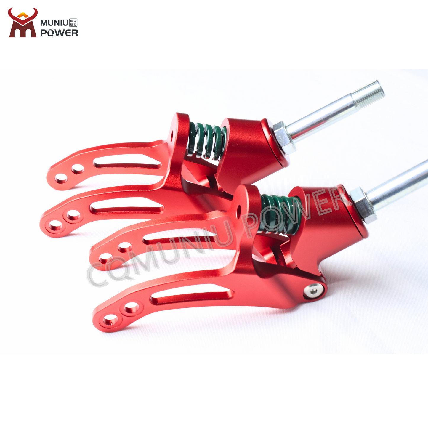 MN06-F1 MUNIU Wheelchair Parts Front Wheelchair Wheel Fork Shock-absorbing Fork