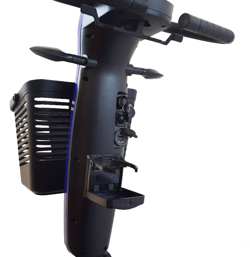 R500S 4 Wheel Electric Scooter Foldable Mobility Scooters for Adult