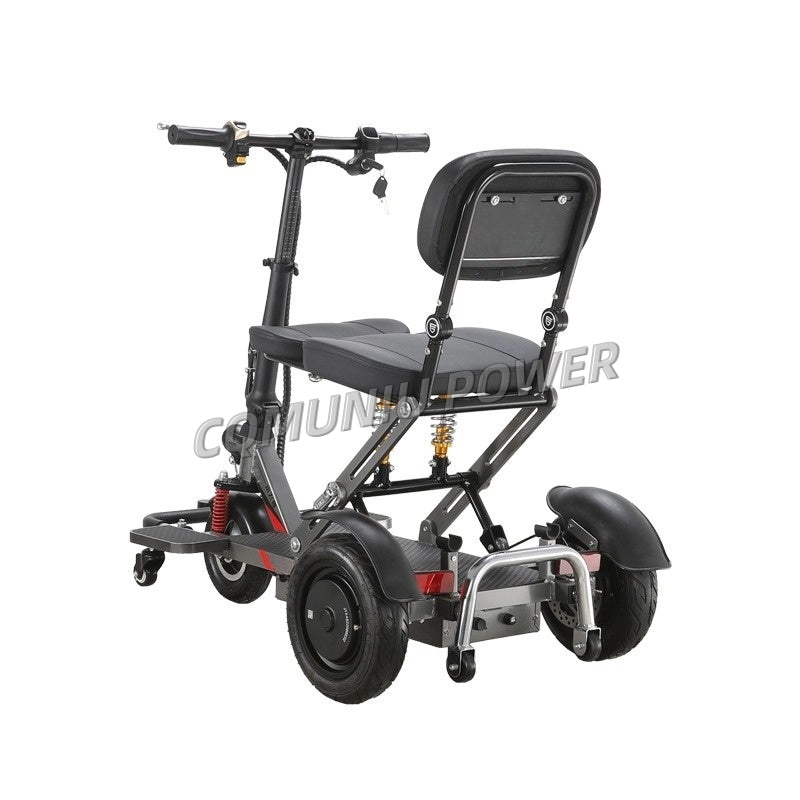 MN078 Folding Handicap Scooter for Adult Aluminum Alloy Handicalpped Electric Mobility Scooter