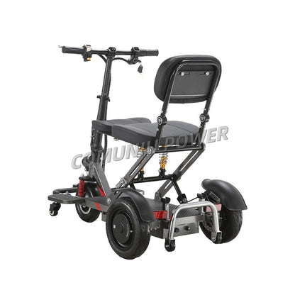 MN078 Folding Handicap Scooter for Adult Aluminum Alloy Handicalpped Electric Mobility Scooter