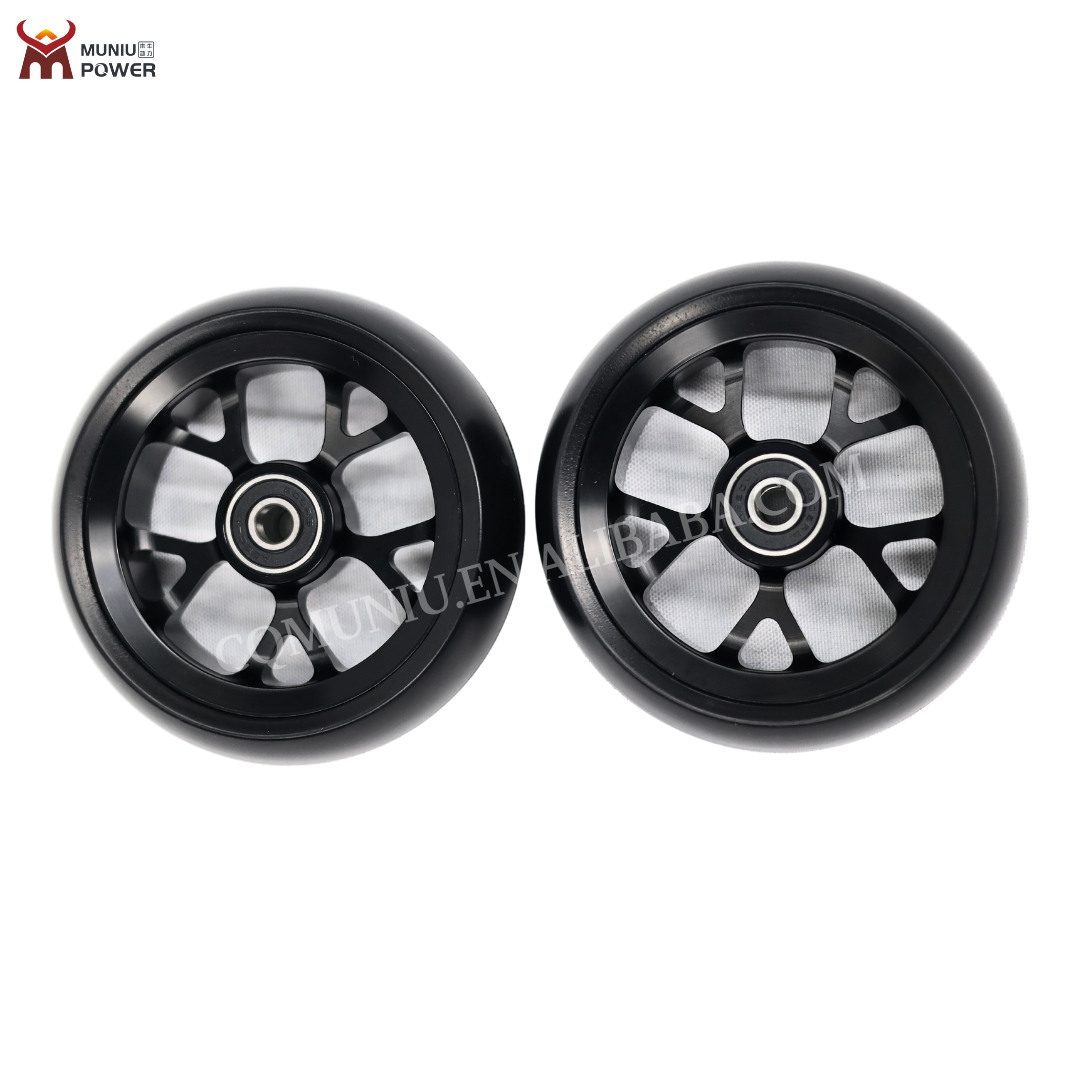 MN16-A401 MUNIU Wheelchair Parts 4'' Front Wheel for Sports Wheelchair