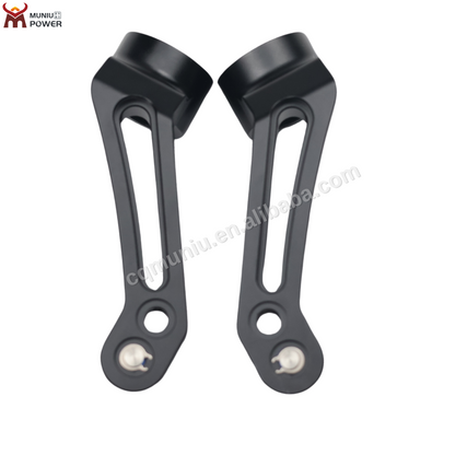 MN06-S2 Aluminum Wheelchair Caster Fork with Titanium alloy axle for 4 inch 5 inch Wheel