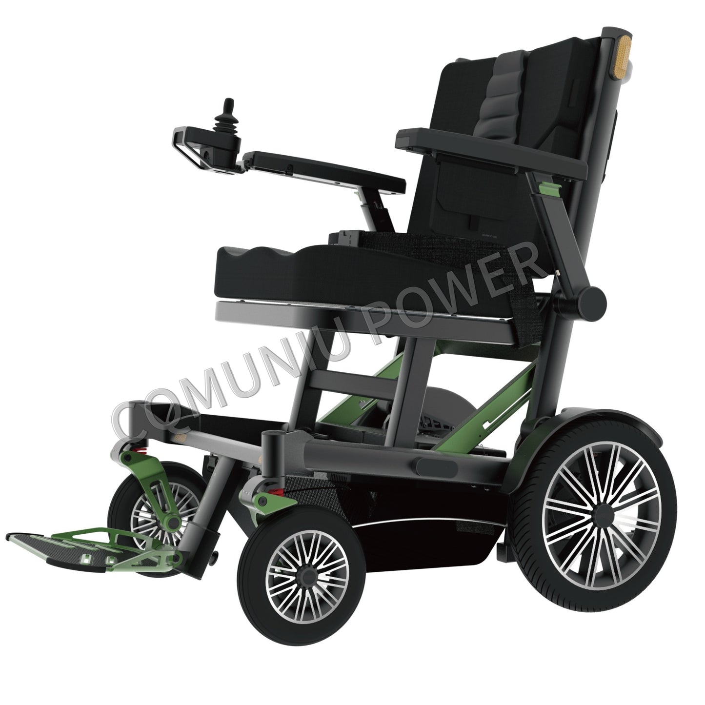 MNFR06 200kg Heavy Duty Power Wheelchair All Terrain Foldable Electric Wheel Chair for Disabled